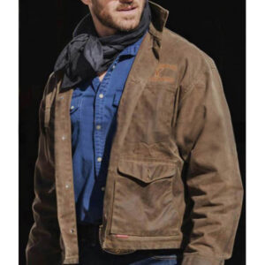 Ryan Yellowstone Season 03 Ian Bohen Brown Jacket