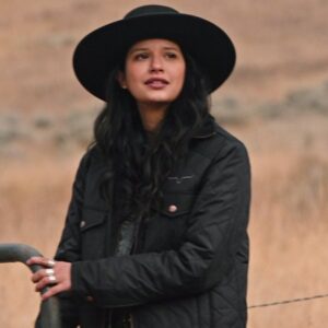 Tanaya Beatty Yellowstone Season 4 Avery Black Jacket