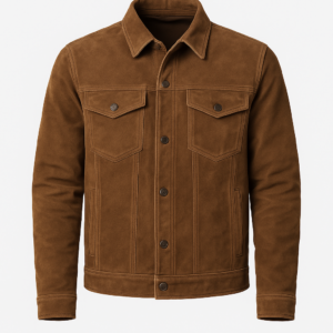 kayce-dutton-yellowstone-luke-grimes-brown-leather-jacket